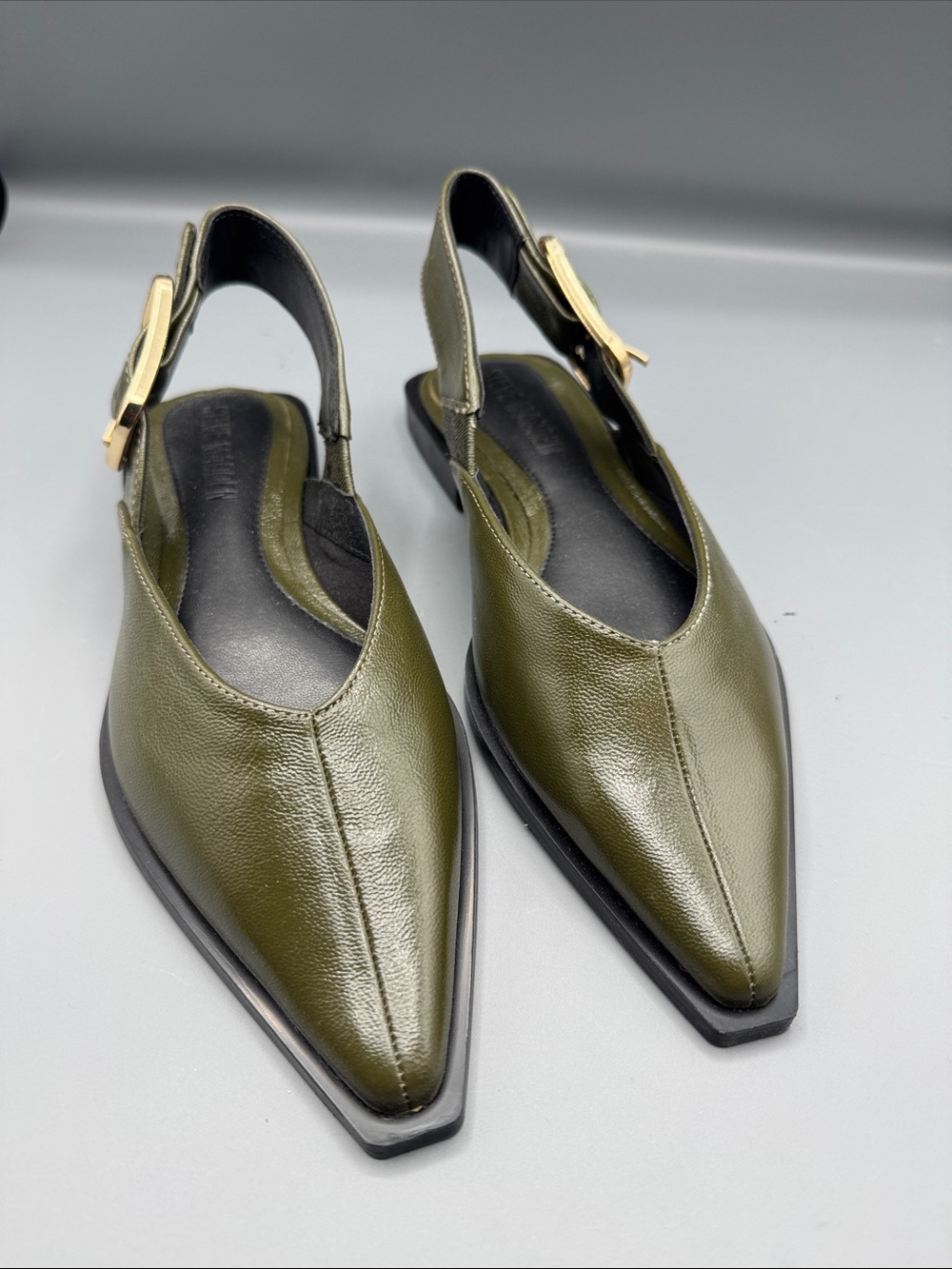 Steve Madden Women's Shay Slingback Pointed-Toe Flats